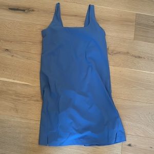 Old Navy power soft blue dress